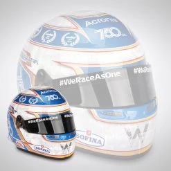 Nicholas Latifi 2021 1:2 Scale Helmet - 750th Williams GP Monaco Edition