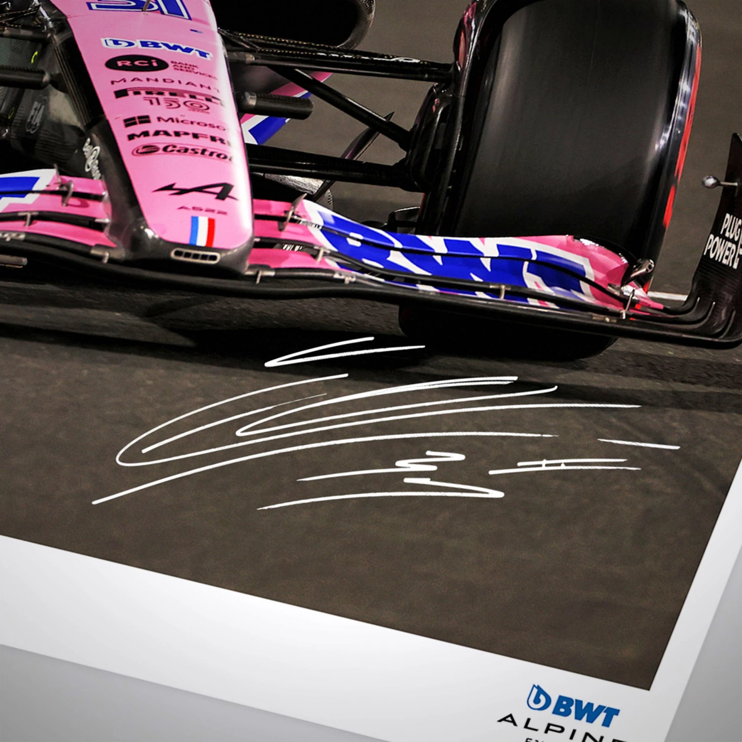 F1 Authentics Esteban Ocon 2022 Signed Photo – Saudi Arabian GP Alpine 3 F1 Authentics Esteban Ocon 2022 Signed Photo – Saudi Arabian GP Alpine