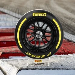 Pirelli 2022 Yellow Medium Compound Wind Tunnel Tyre