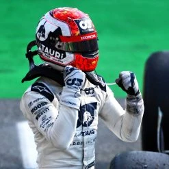 AlphaTauri AlphaTauri Pierre Gasly 2020 Signed 1:1 Italian GP Official Licensed Helmet