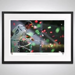 AlphaTauri Pierre Gasly 2020 Signed Italian GP Podium Photograph AlphaTauri