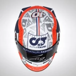 AlphaTauri Pierre Gasly 2022 Signed 1:2 Scale Helmet