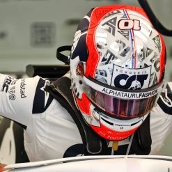 AlphaTauri Pierre Gasly 2022 Signed 1:2 Scale Helmet