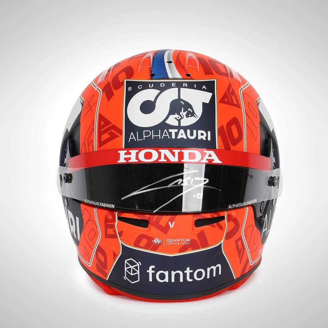 AlphaTauri AlphaTauri Pierre Gasly 2021 Signed 1:1 Scale Official Licensed Helmet 7 AlphaTauri AlphaTauri Pierre Gasly 2021 Signed 1:1 Scale Official Licensed Helmet