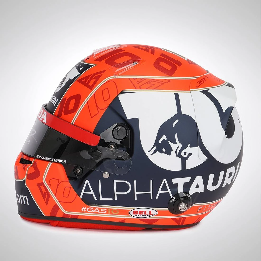 AlphaTauri AlphaTauri Pierre Gasly 2021 Signed 1:1 Scale Official Licensed Helmet 8 AlphaTauri AlphaTauri Pierre Gasly 2021 Signed 1:1 Scale Official Licensed Helmet