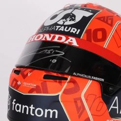 AlphaTauri AlphaTauri Pierre Gasly 2021 Signed 1:1 Scale Official Licensed Helmet 26 AlphaTauri AlphaTauri Pierre Gasly 2021 Signed 1:1 Scale Official Licensed Helmet