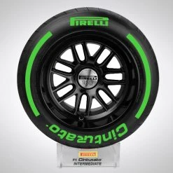 Pirelli 2022 Green Intermediate Compound Wind Tunnel Tyre