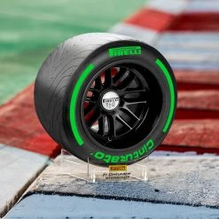 Pirelli 2022 Green Intermediate Compound Wind Tunnel Tyre