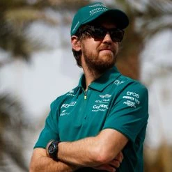 Aston Martin Sebastian Vettel 2022 Signed Polo Shirt