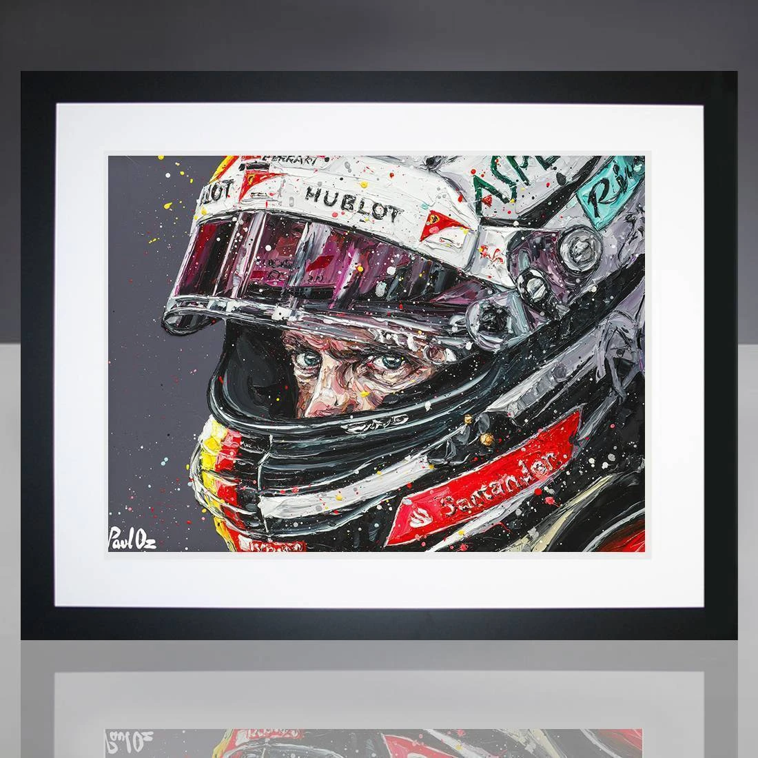 Ferrari Ferrari Sebastian Vettel 2018 - Paul Oz 1 Ferrari Ferrari Sebastian Vettel 2018 - Paul Oz