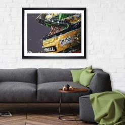 Team Archive Ayrton Senna Profile - Paul Oz