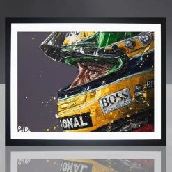 Team Archive Ayrton Senna Profile - Paul Oz