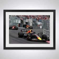 Red Bull Red Bull Sergio Pérez 2022 Monaco Grand Prix James Moy Print