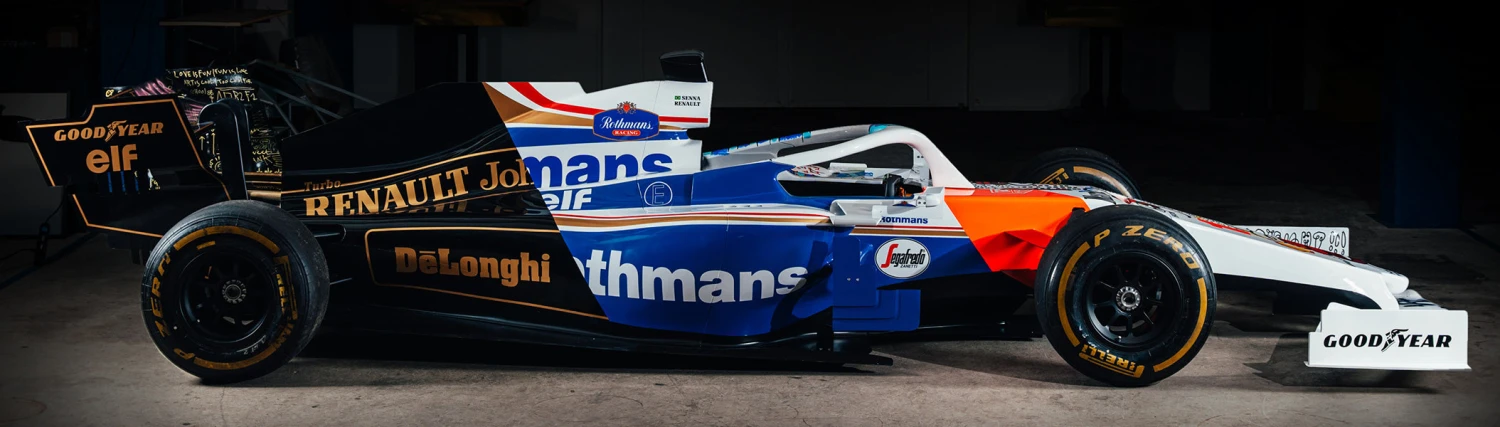 McLaren Ayrton Senna Art Show Car 1 McLaren Ayrton Senna Art Show Car