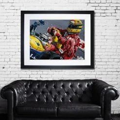 Team Archive 'Taxi For Senna' 2016 Edition - Paul Oz Ayrton Senna