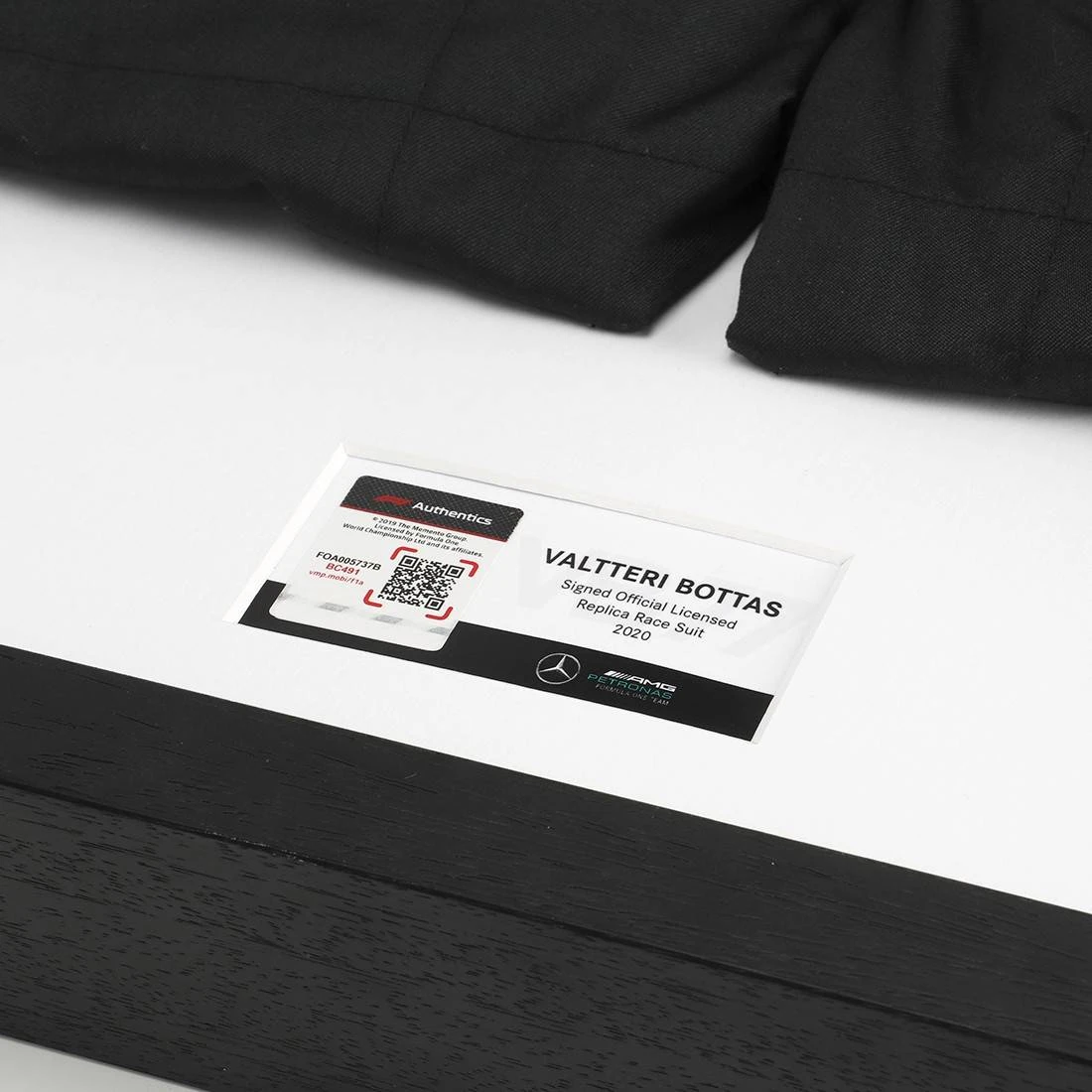 Mercedes-AMG Petronas Mercedes Valtteri Bottas 2020 Signed Official Replica Racesuit 6 Mercedes-AMG Petronas Mercedes Valtteri Bottas 2020 Signed Official Replica Racesuit