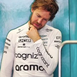 Aston Martin Sebastian Vettel 2022 Race Used Nomex – Miami GP Aston Martin