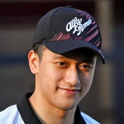 Alfa Romeo Zhou Guanyu 2022 Signed Cap