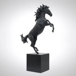 Ferrari Paul Oz Rearing Horse Statue