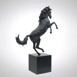 Ferrari Paul Oz Rearing Horse Statue