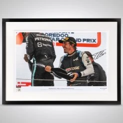 Alpine Alpine Fernando Alonso 2021 Signed Photo – Qatar GP