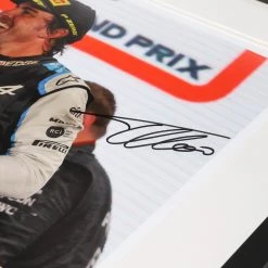 Alpine Alpine Fernando Alonso 2021 Signed Photo – Qatar GP