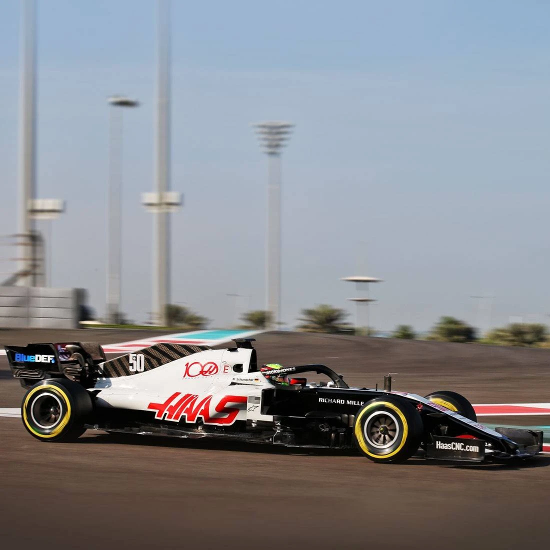 Haas F1 Team 2020 Rear Lower Right-hand Race-used Quarter Panel 4 Haas F1 Team 2020 Rear Lower Right-hand Race-used Quarter Panel