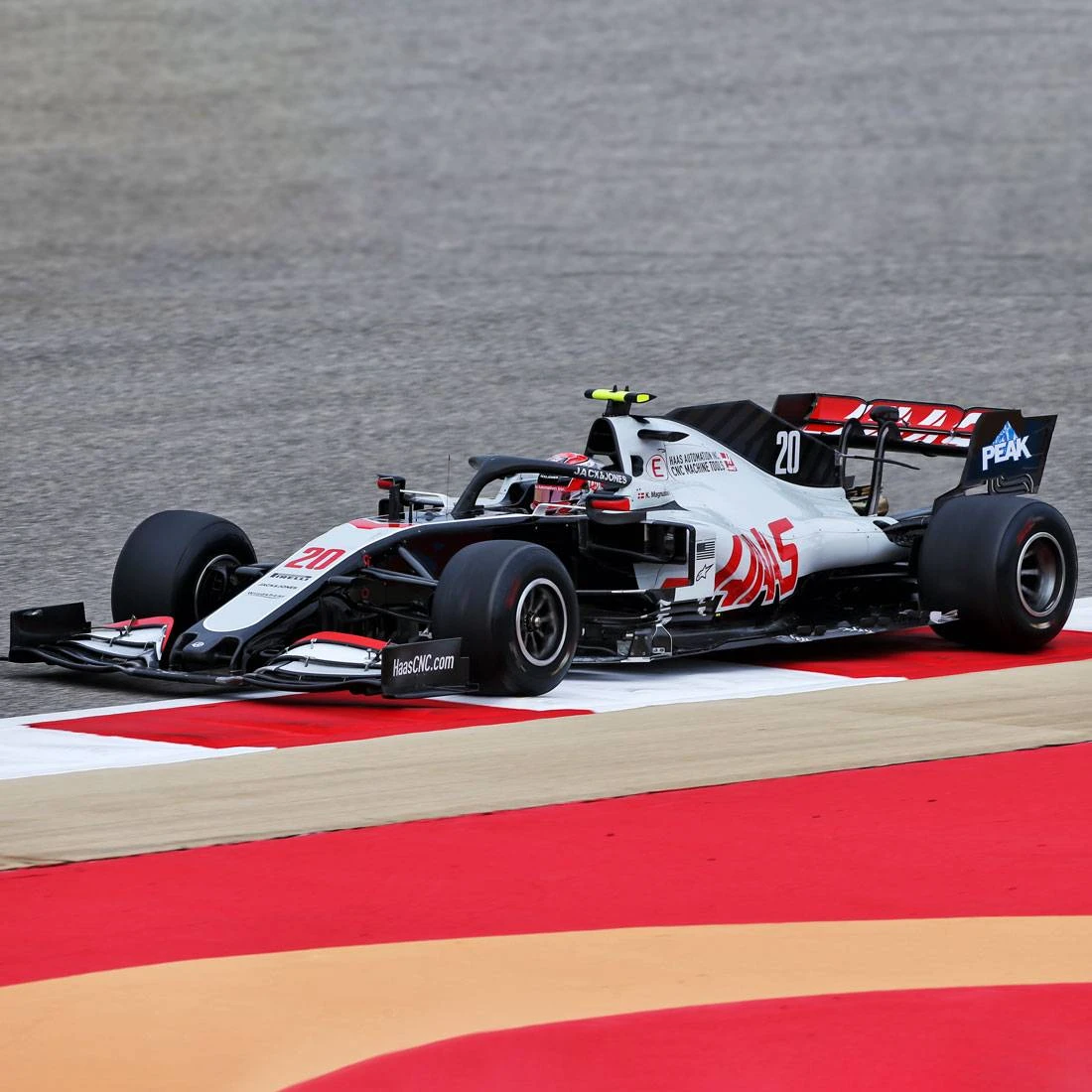 Haas F1 Team 2020 Rear Lower Left-hand Race-used Quarter Panel 4 Haas F1 Team 2020 Rear Lower Left-hand Race-used Quarter Panel