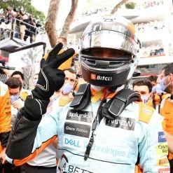 F1 Authentics Lando Norris In Monaco 2021 Rolled Print Artwork - Paul Oz