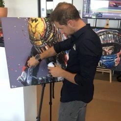 F1 Authentics Lewis Hamilton Union III Flag Paul Oz